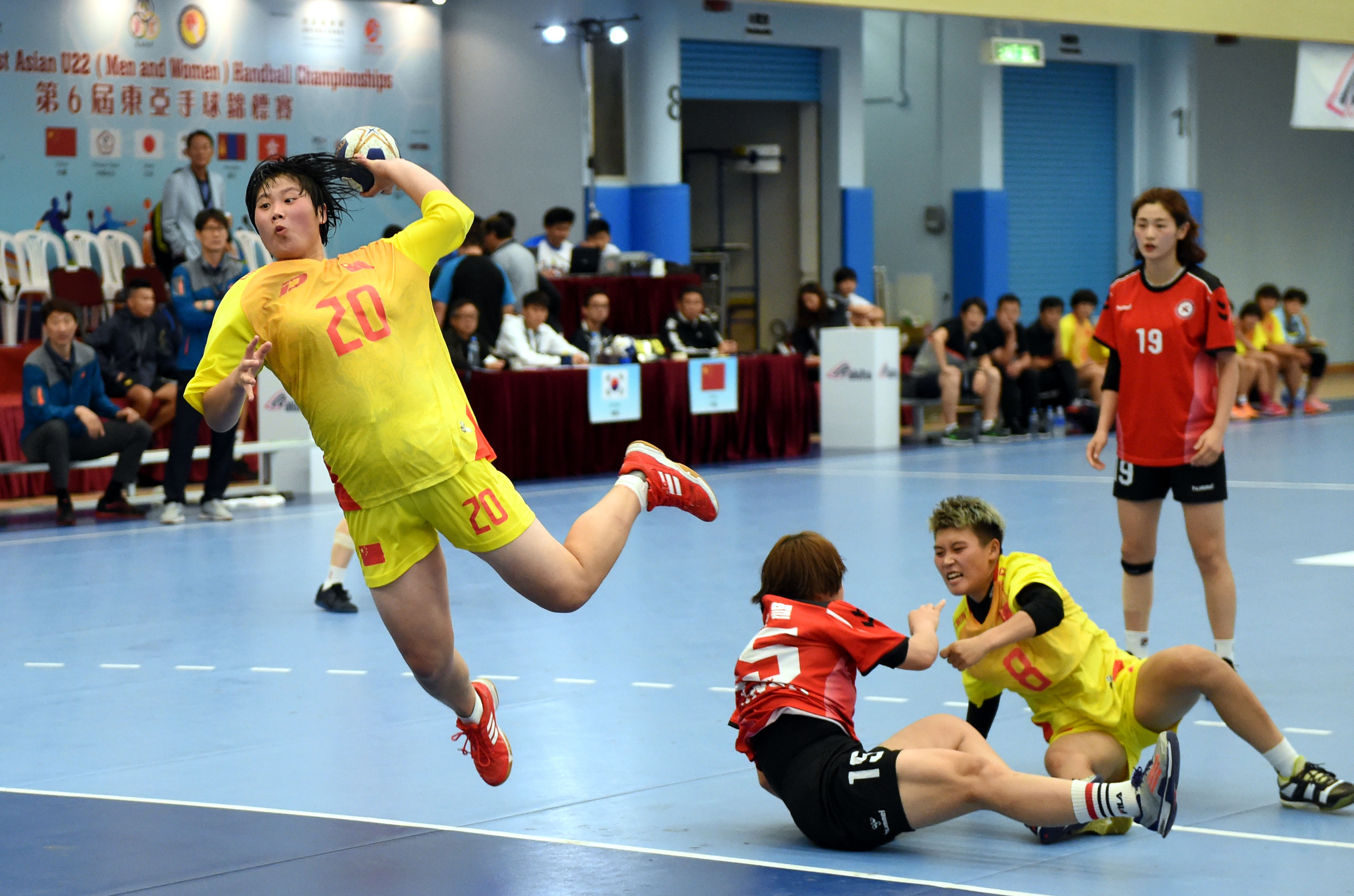 手球——第六届东亚手球锦标赛赛况(4)