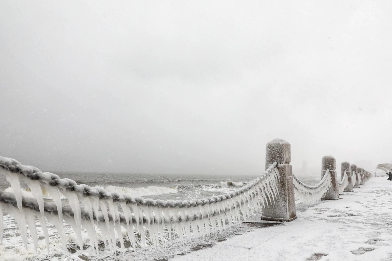 海南冬天景色图片