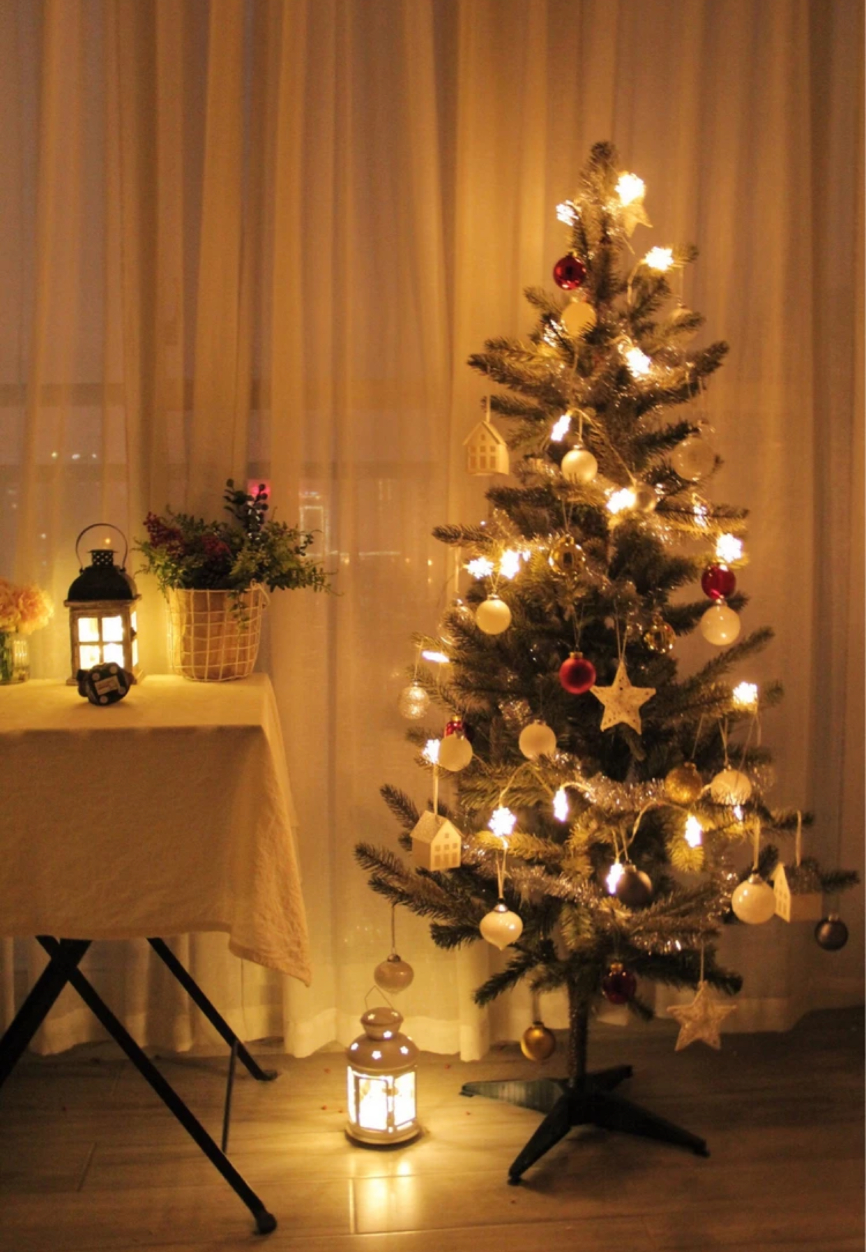 圣诞节快到啦!看看别人家都是怎么装扮,太漂亮了,特别喜欢!