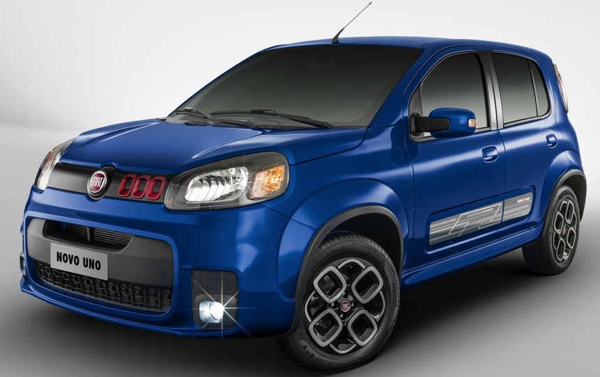 整体设计非常大气时尚,优雅高尚的菲亚特uno,非常惹人心动