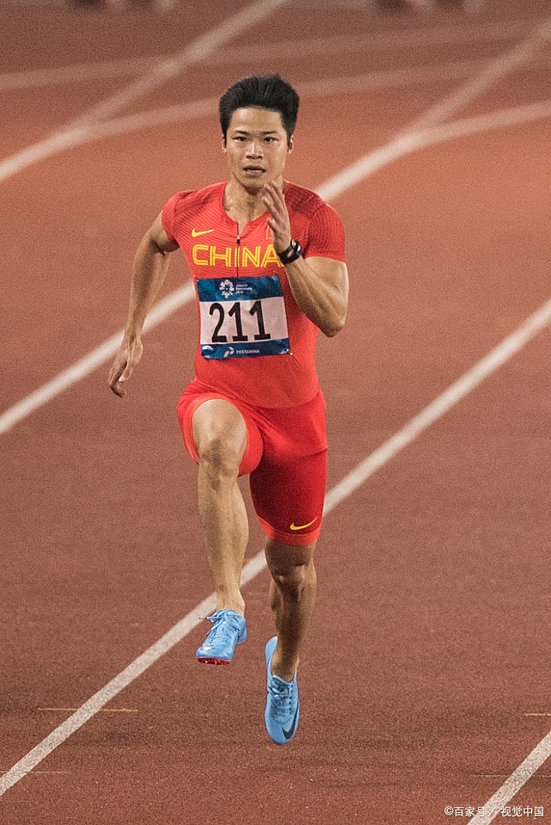 中国男子百米历史上的成绩最好的五位运动员.