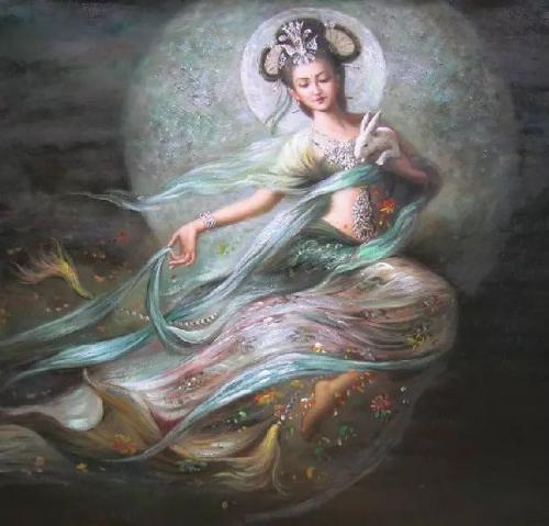 中国上古十大女神图片