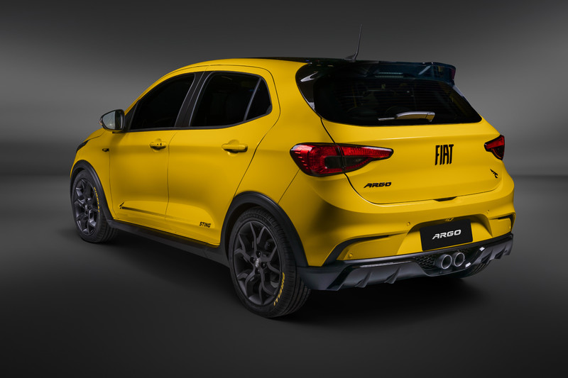 菲亚特argo sting运动版风格车型圣保罗车展正式发布