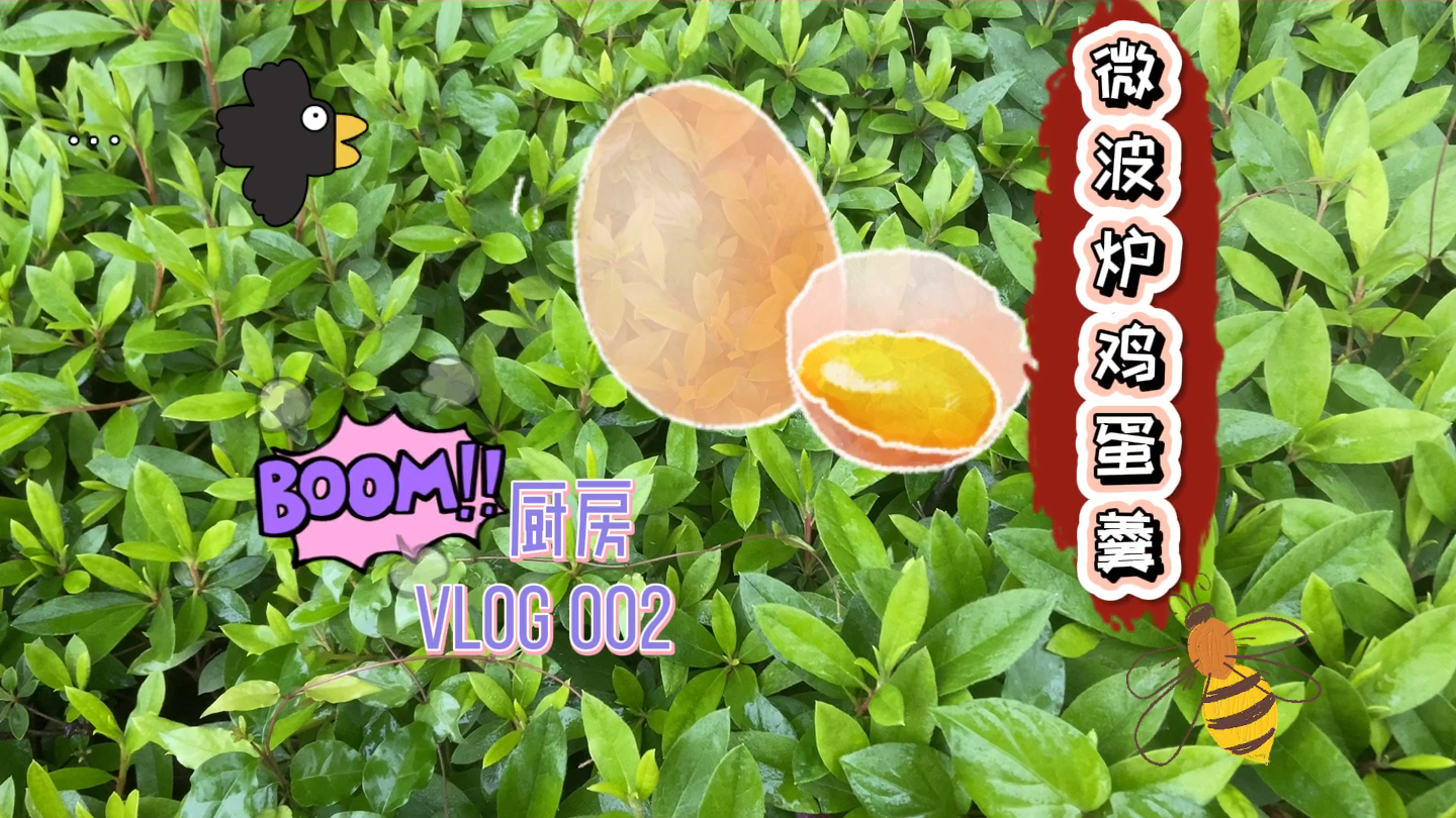 看一次就会的微波炉鸡蛋羹