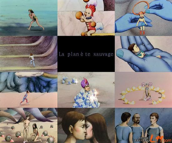 一部1973年的法国科幻动画电影《原始星球》