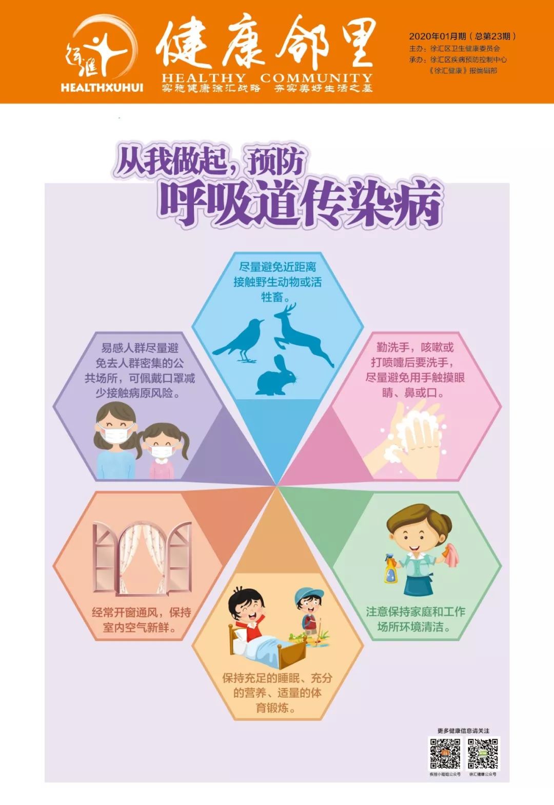 健康邻里 | 从我做起,预防呼吸道传染病