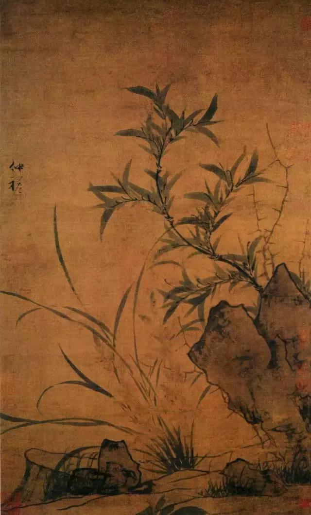 古代画兰花的六位高手,各有千秋,女画家马守真的兰花,清秀典雅