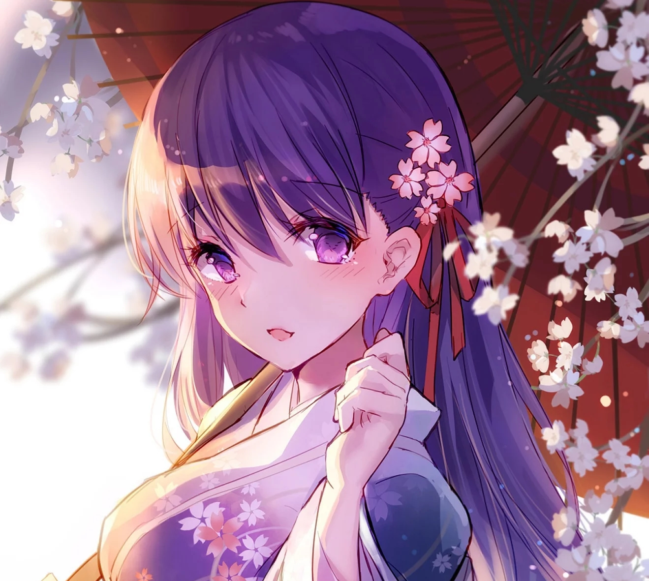 间桐樱原画放送,同人画师作品