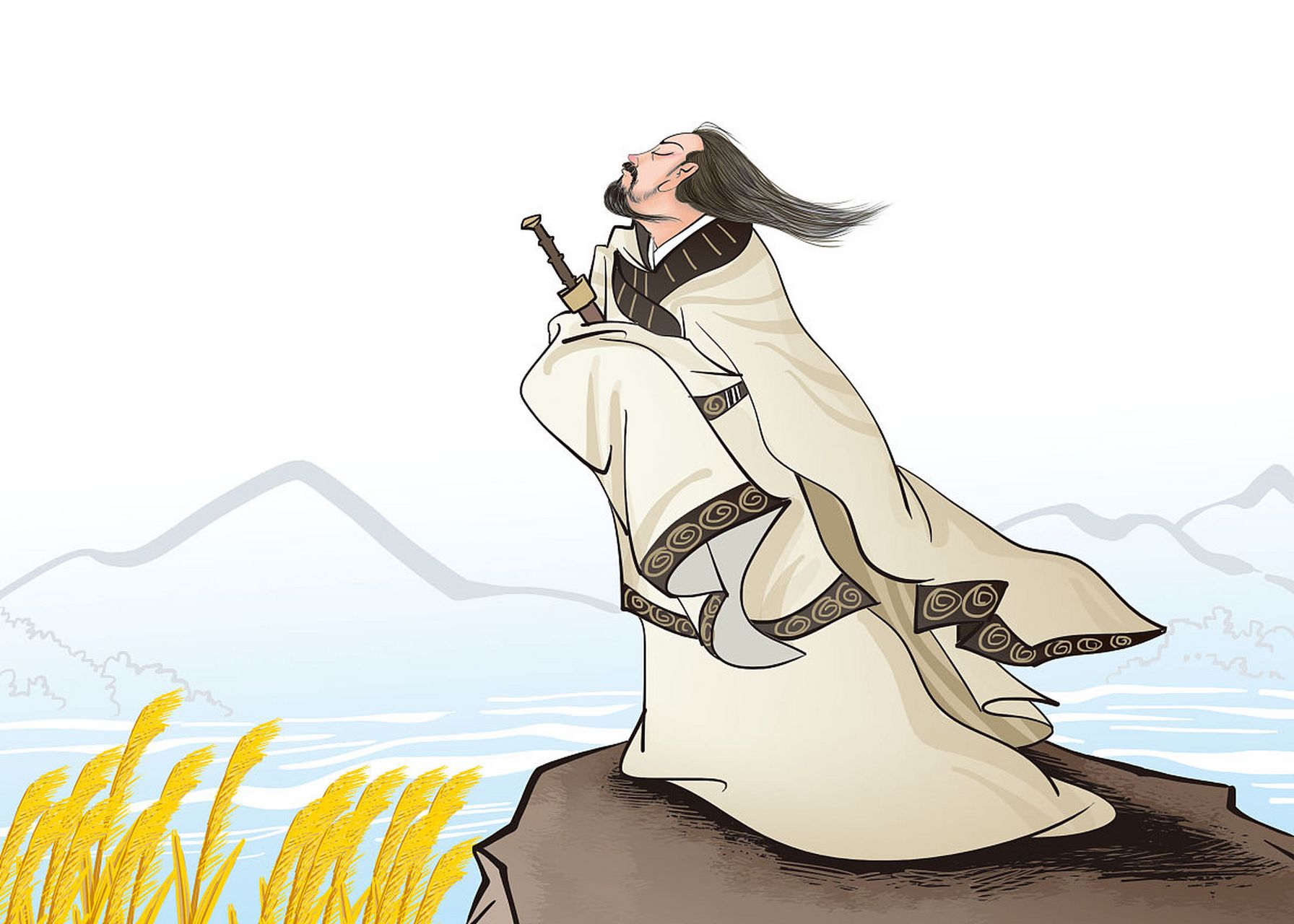 屈原管理区是屈原的第二故乡,境内有五座屈原庙的遗址,其中磊石山屈原