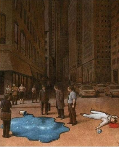 9张"肮脏"的人性插画图,人心使得社会复杂,令不少人心酸!