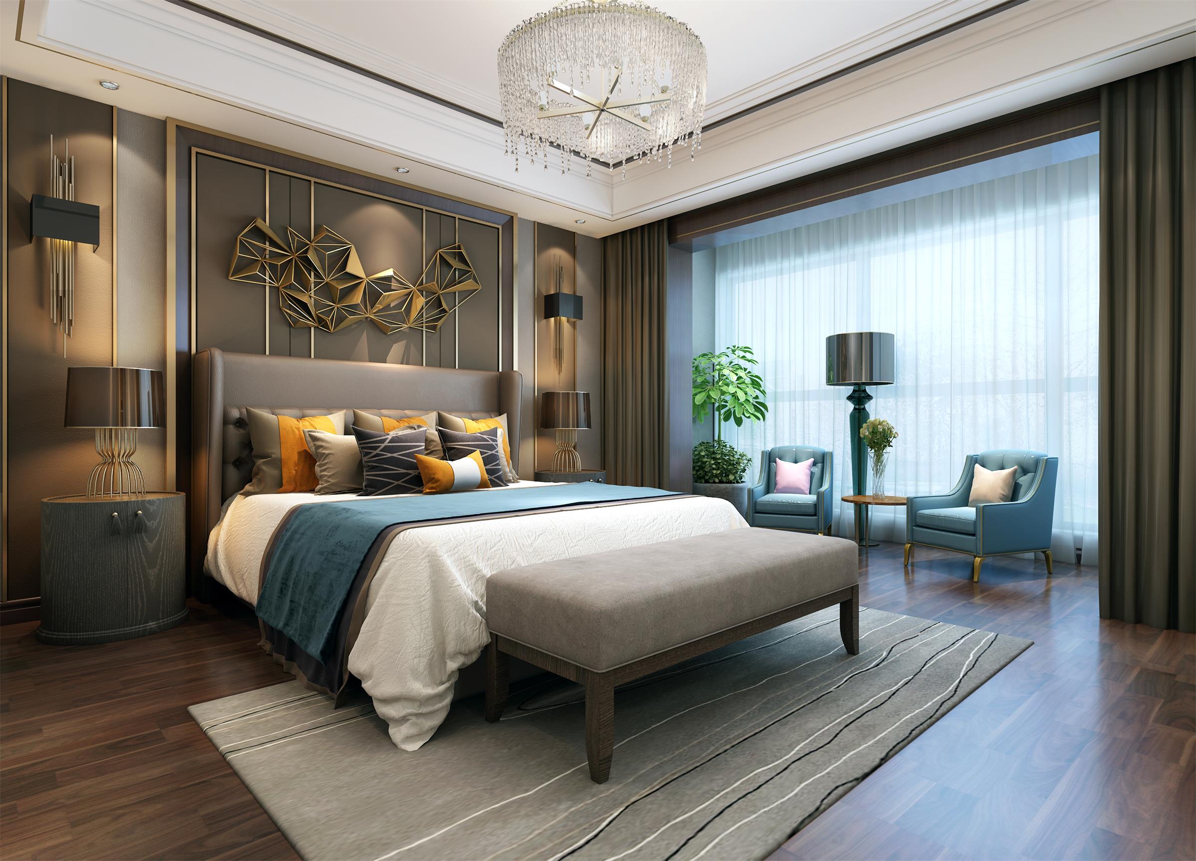 350平米五居室装修注意事项,简约风格好不好?-金域蓝湾装修