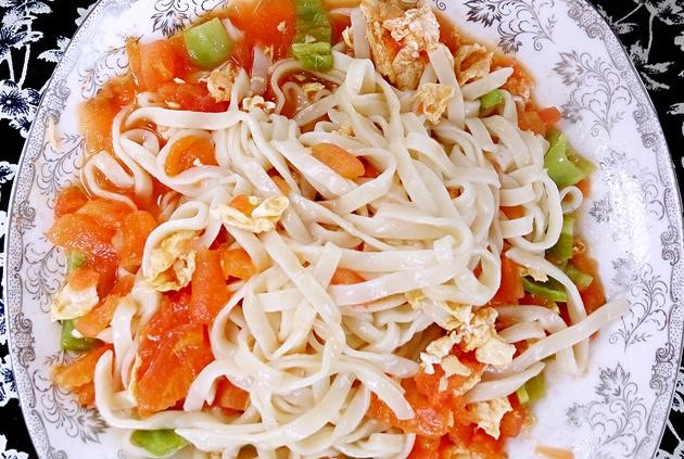 西红柿 鸡蛋捞面条