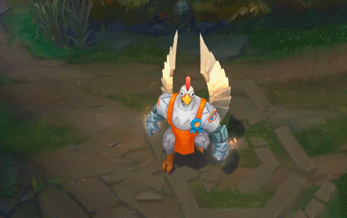 英雄联盟:加里奥新皮肤自带嘲讽属性,可能会打动faker的芳心!