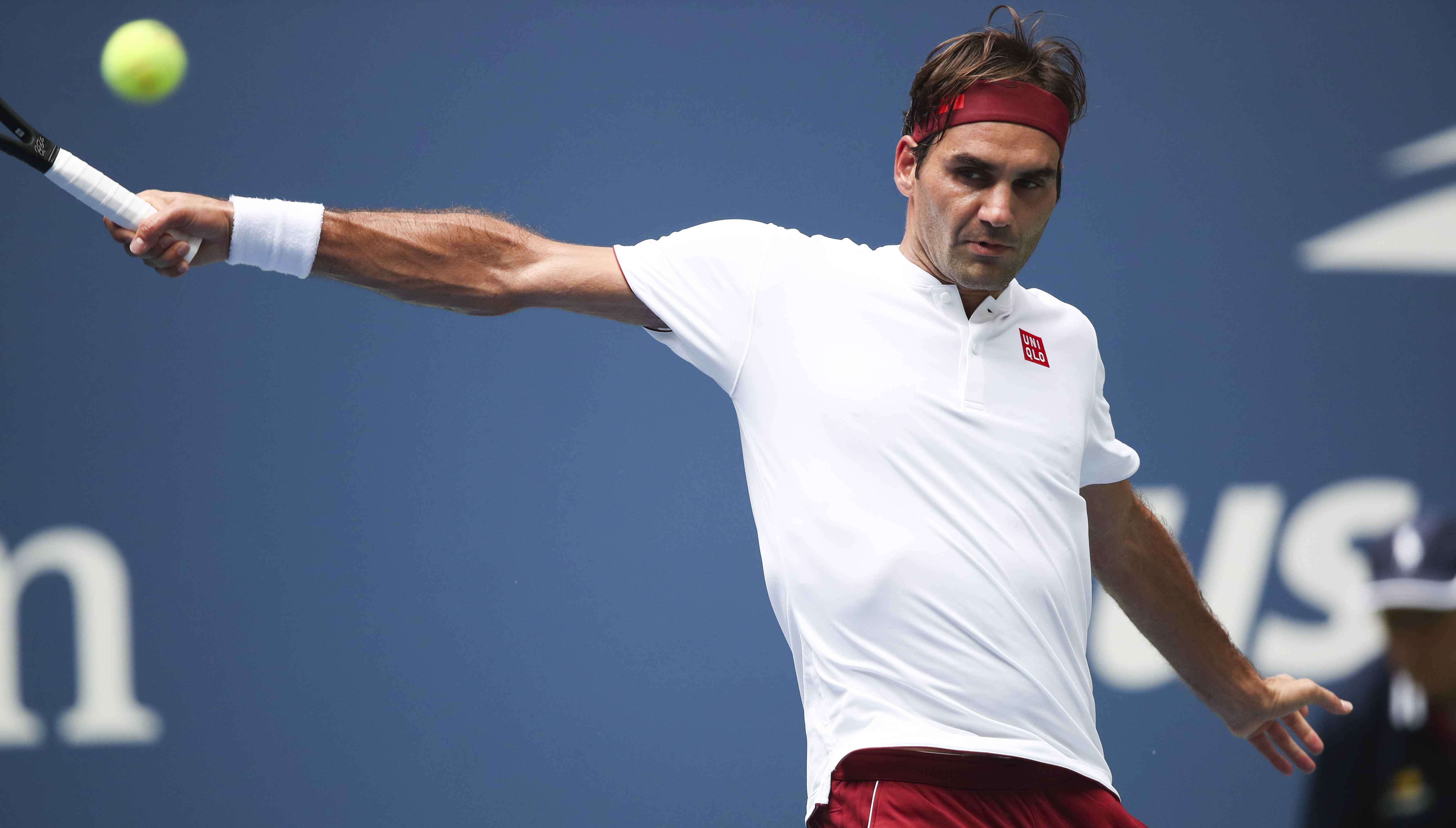 网球——美网:费德勒晋级第三轮