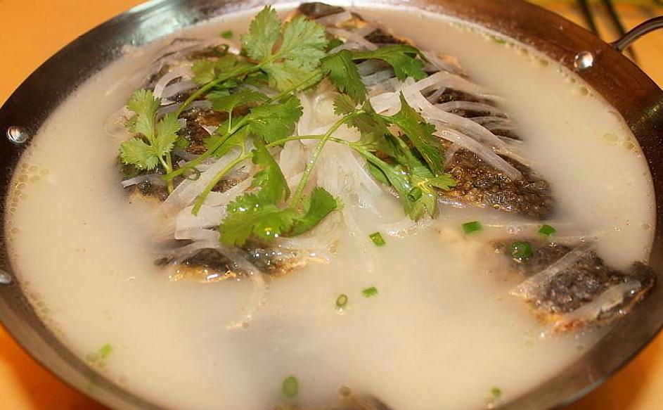 鯽魚蘿蔔湯,潤肺止咳,兒童冬季必喝