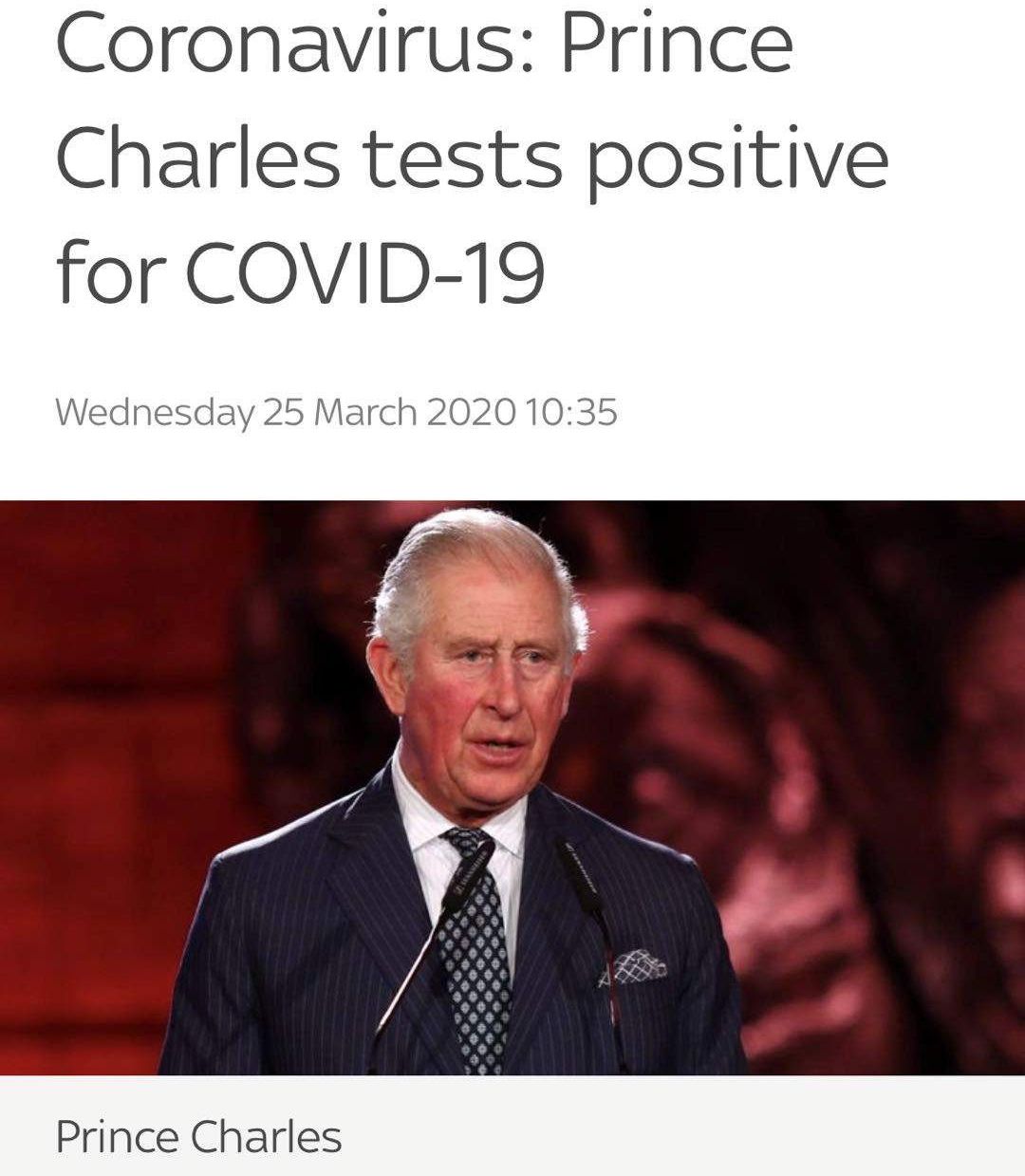 推荐：英国查尔斯王子新冠病毒检测呈阳性，白金汉宫：英女王身体健康