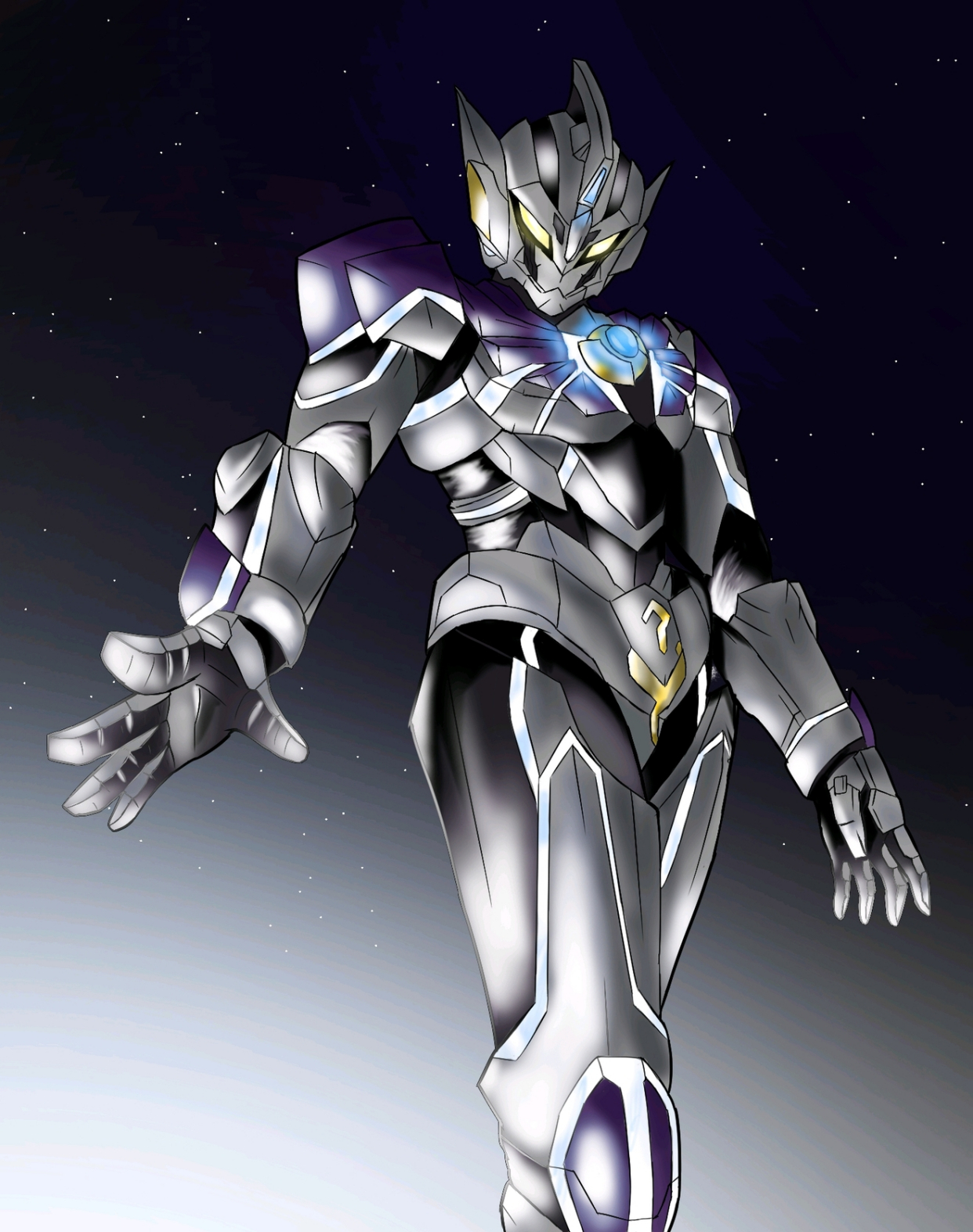 奥特曼:二次元化奥特曼精美图片,更加炫酷霸气你绝对没见过