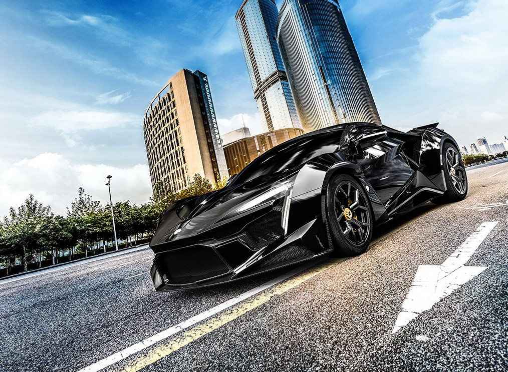 来自中东的超跑巨兽,w motors 芬尼尔 supersport concept
