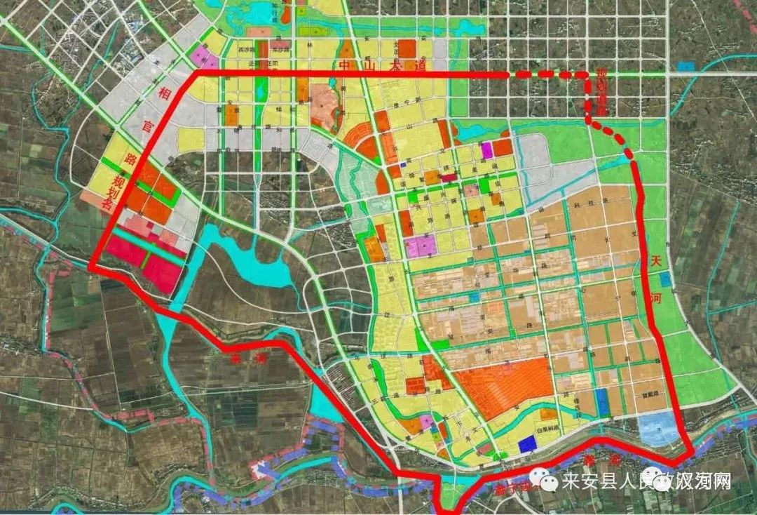 汊河新城规划图片