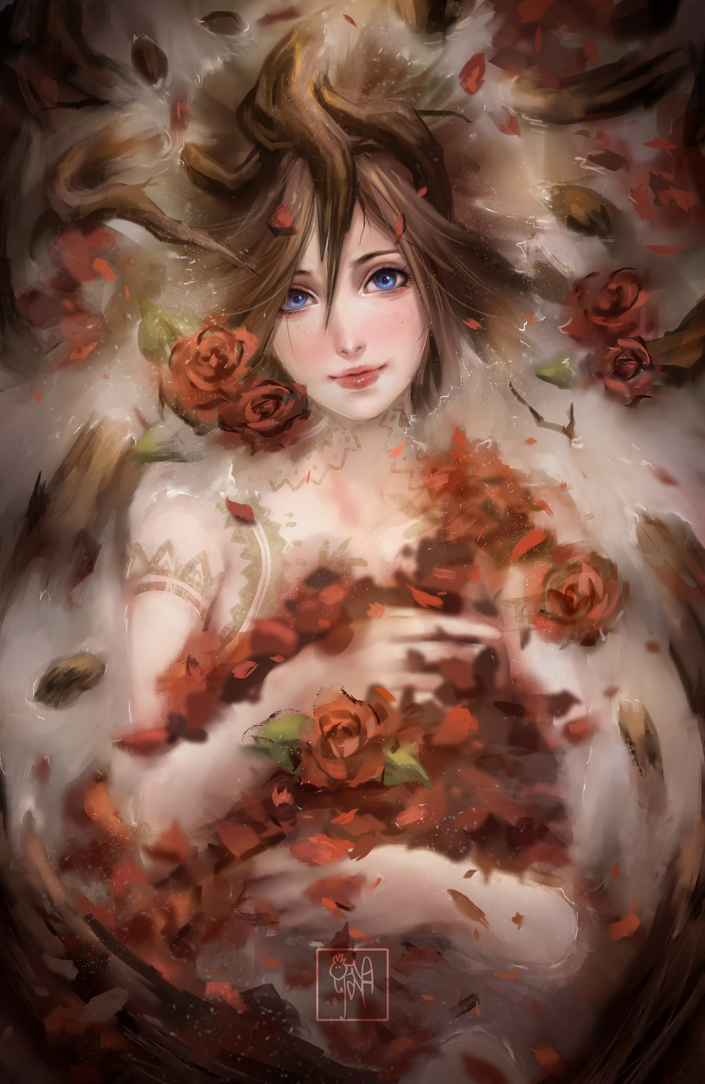 来自台湾的插画师绘制的超美型人物插画作品!画功扎实画面养眼