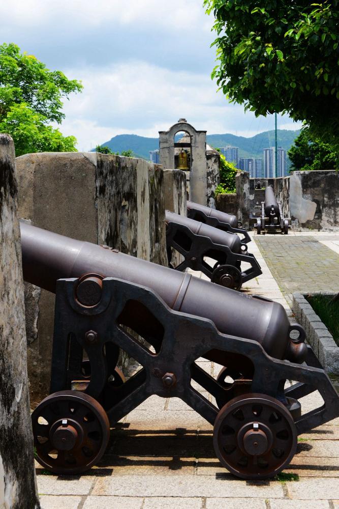 游澳门大炮台——炮打新葡京