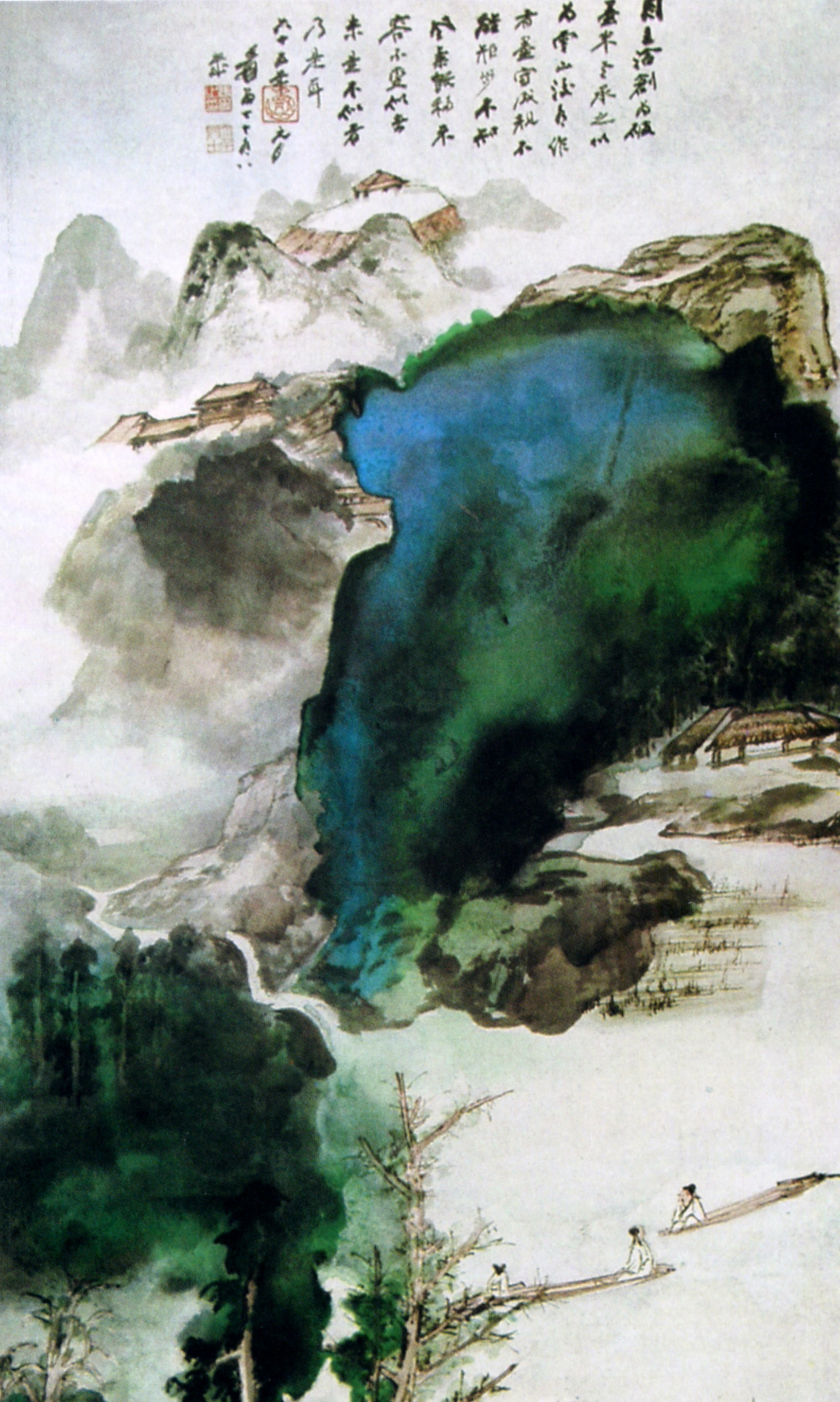 20世纪国画大师之张大千作品