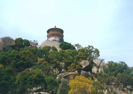 厦门二十景之金山松石 虎溪月夜