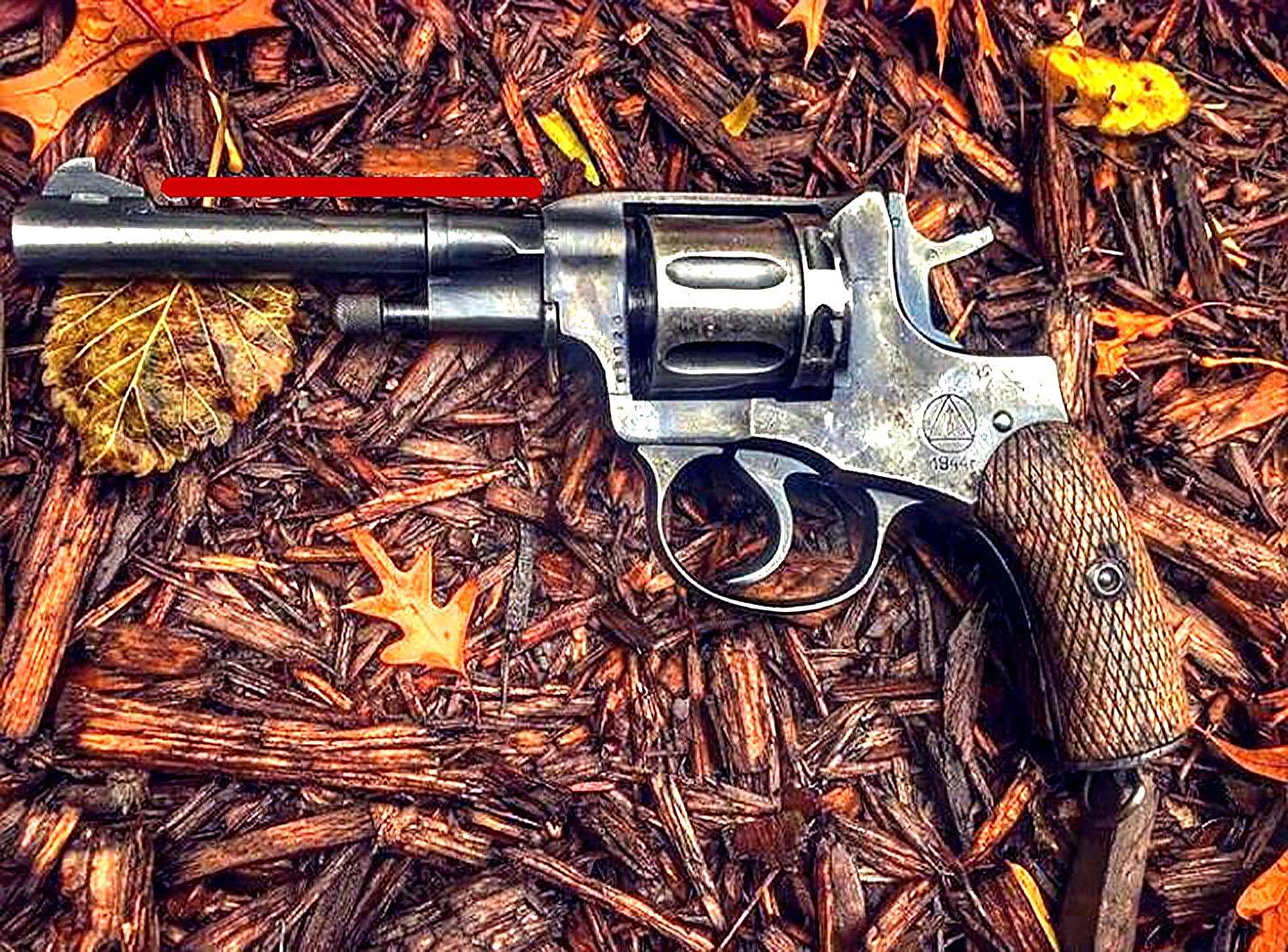 纳甘左轮手枪,是比利时人利昂·纳甘(léon nagant)为沙皇俄国研发的