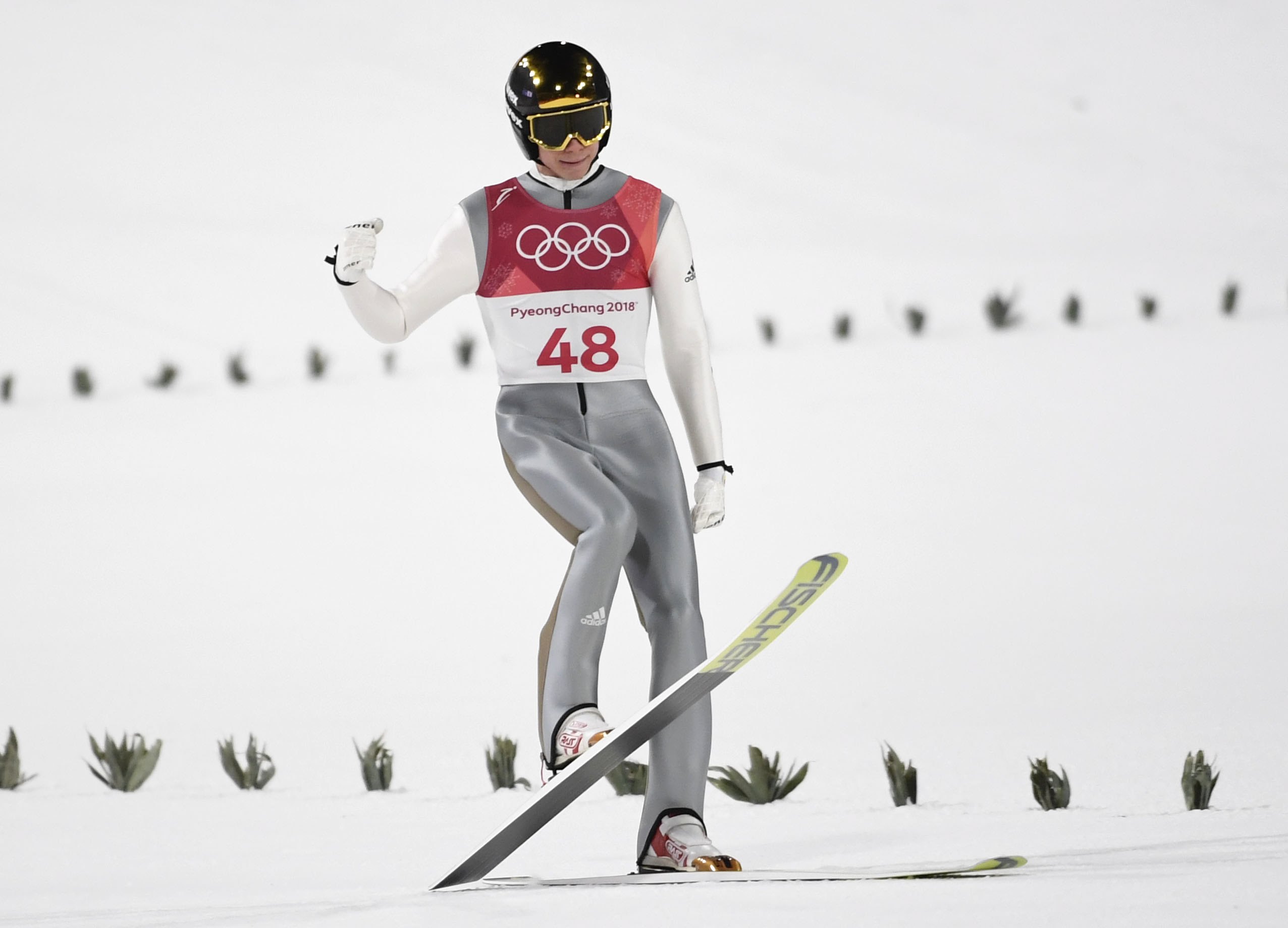 [11](外代二线)平昌冬奥会——跳台滑雪男子个人标准台:德国选手韦林