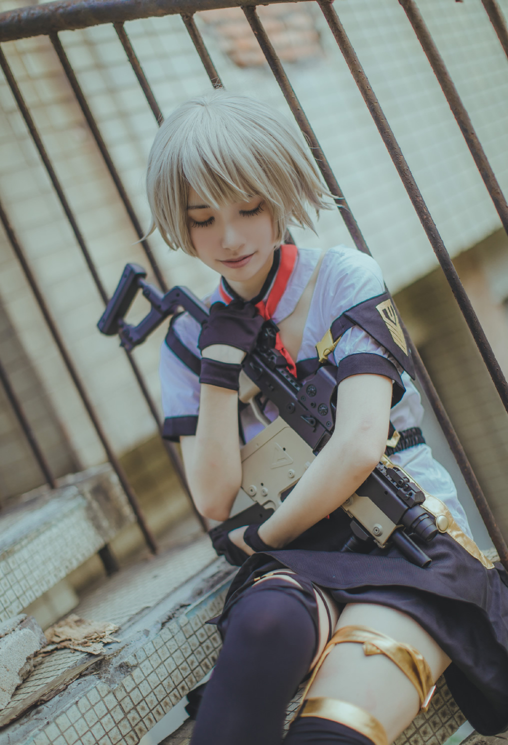 少女前线cos:在过去的时光里,总会有那么一天还不错