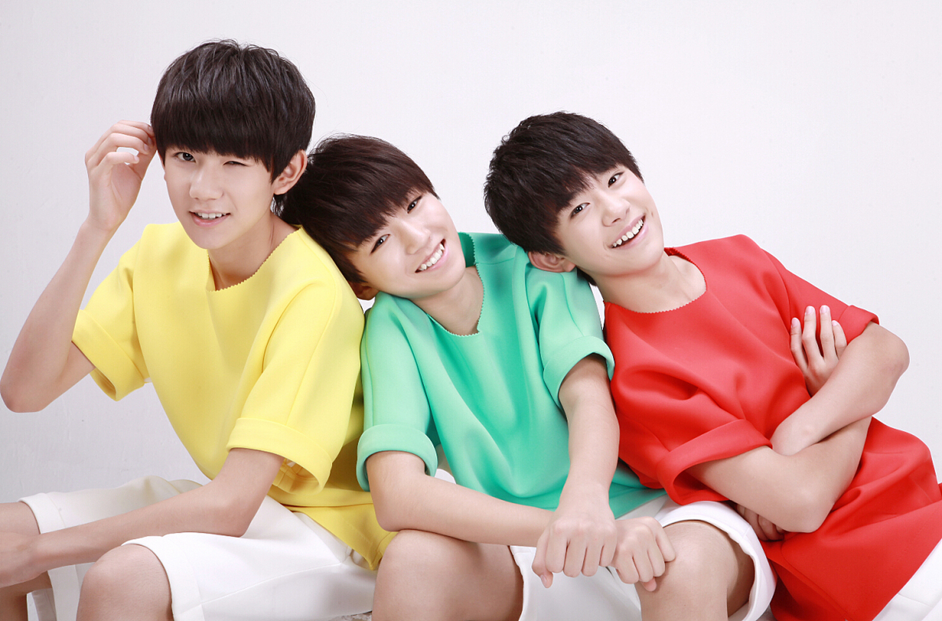 tfboys刚出道图片