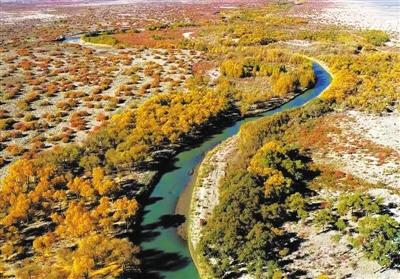 干涸消失三百年哈拉奇湖在戈壁重生