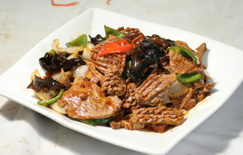 米饭杀手在线下饭,肝腰合炒酸辣滑嫩,鱼香茄子鲜美营养