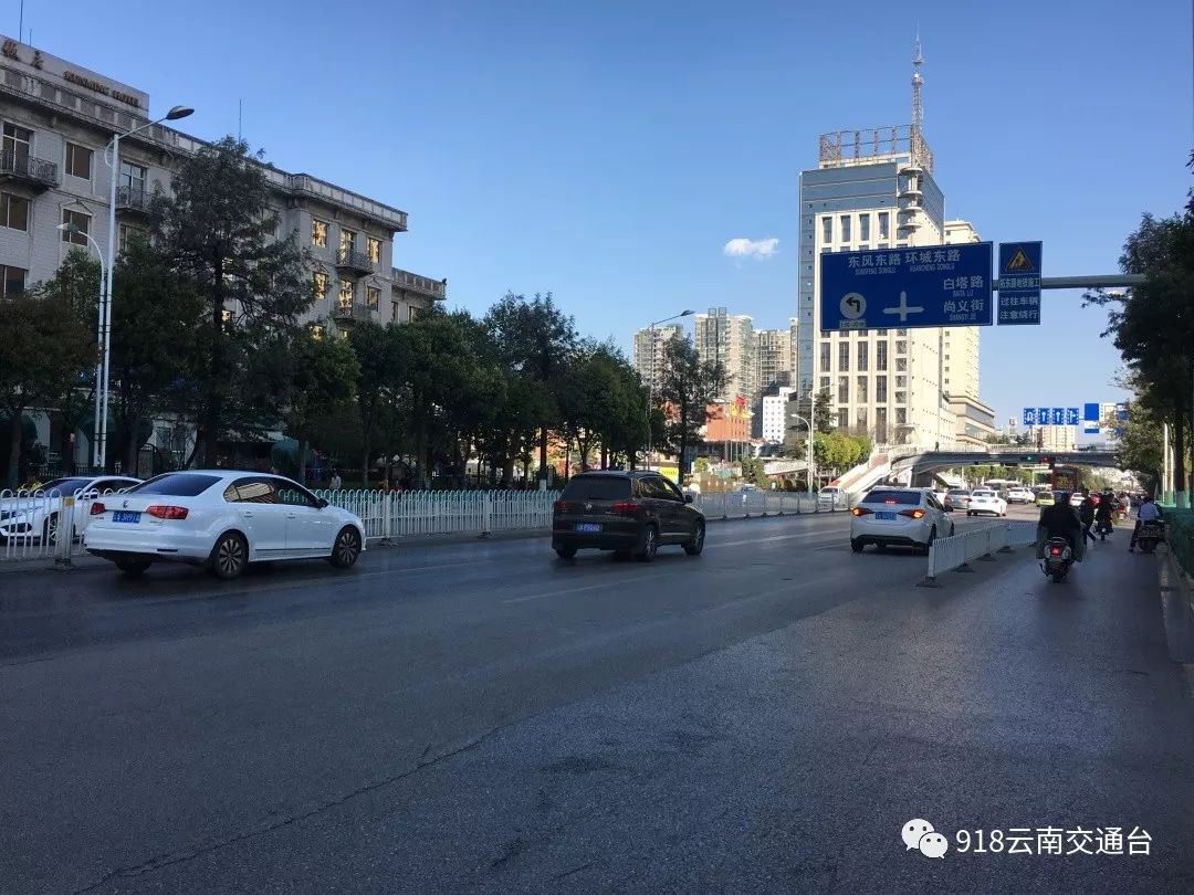 昆明东风路提升改造来了,12个探坑已开挖