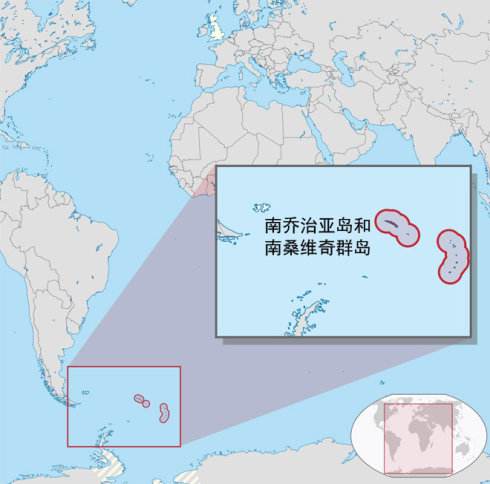 英国海外领土地图图片