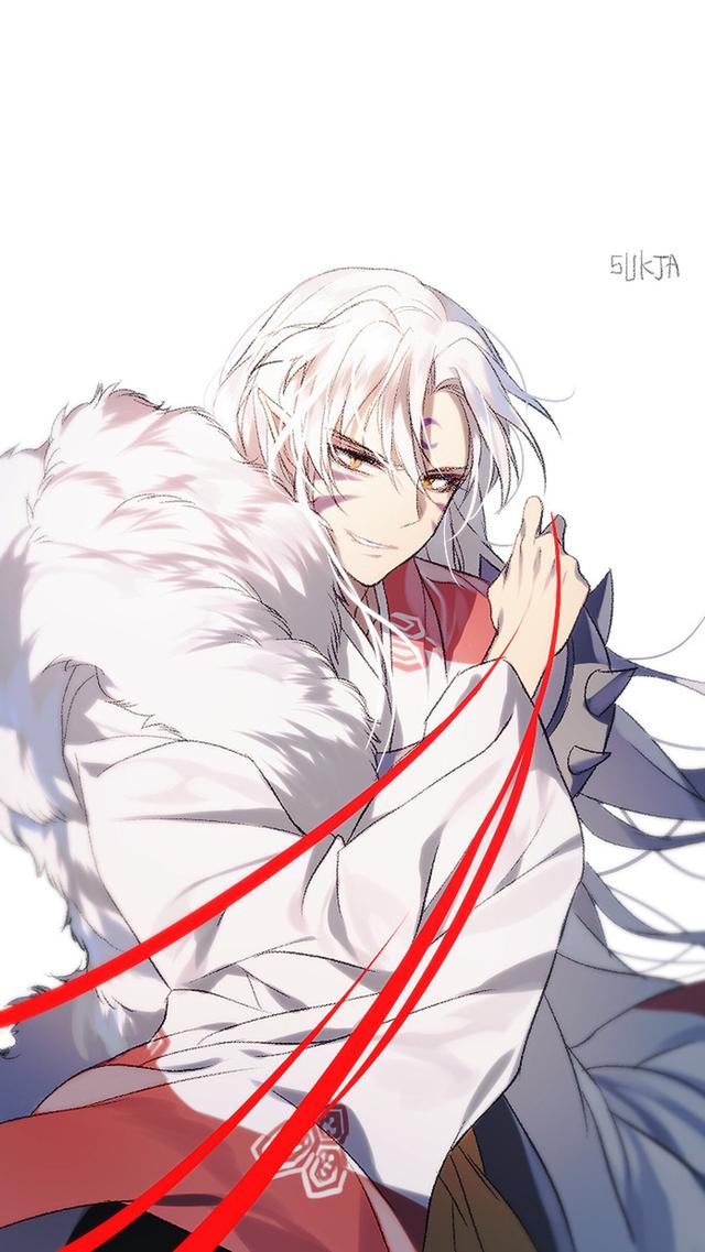 关注壁纸第187期,日本动漫犬夜叉,杀生丸壁纸