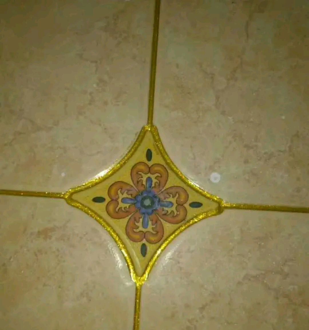 瓷砖美缝这样搭配颜色就挺好的,一些经典案例分享