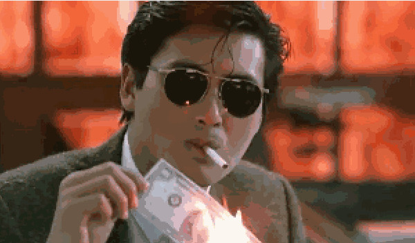 四大天王抽烟大对比,哪个更嚣张霸气?