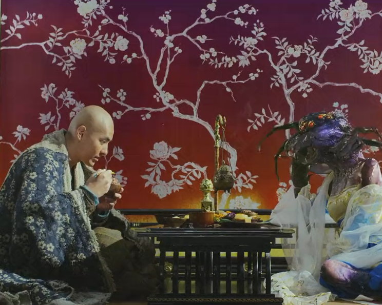 西游伏妖篇1,孙悟空师徒三人大战蜘蛛精!图片集