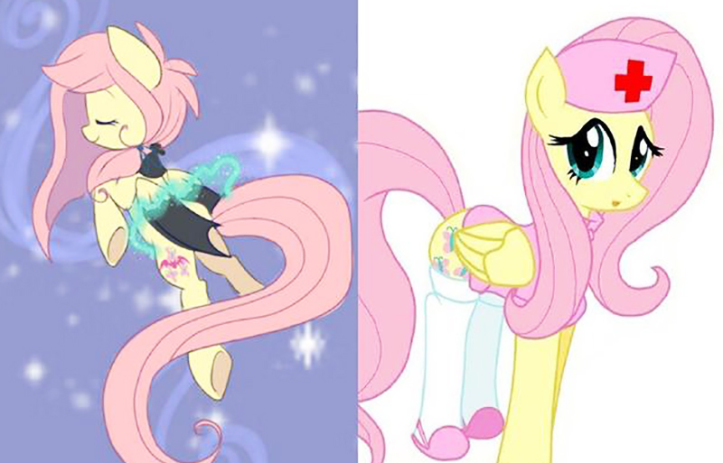 小马宝莉:当小马们变护士姐姐,紫悦不是最美的,珍奇还是制服控