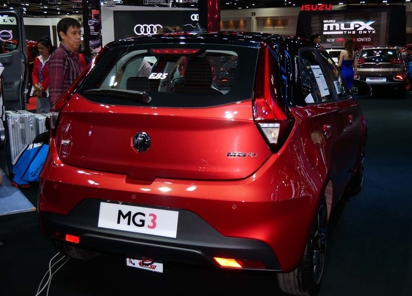 名爵品牌 mg v80亮相2019曼谷车展