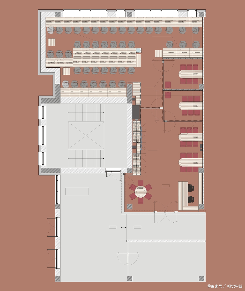 博物馆展厅设计平面图欣赏