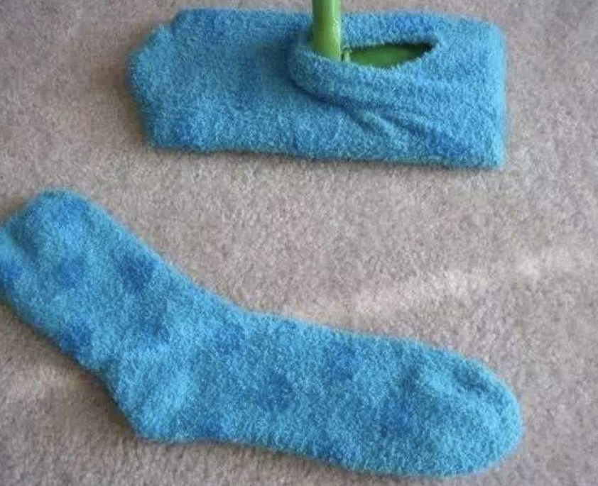 旧袜子可以发挥大用处,生活中可以用它清洁灰尘,这些你都可以用