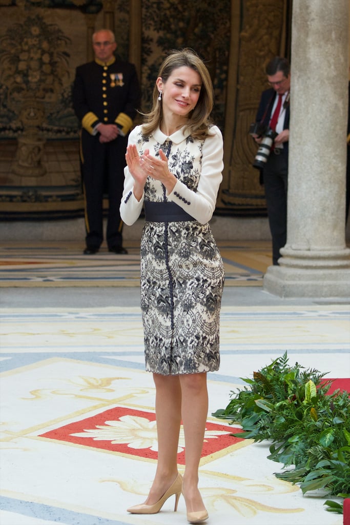 西班牙王后造型进化史:从2003年订婚到2018年,好衣品让人服气