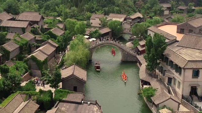[图]北京唯一的水乡古镇，长城水乡古镇完美结合，风景绝美却鲜为人知！