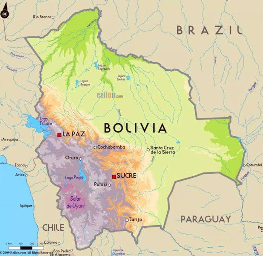 玻利维亚本来是大国,为何却被两个小国欺负,失去一半的领土