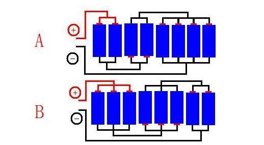 电池串联和并联图解图片