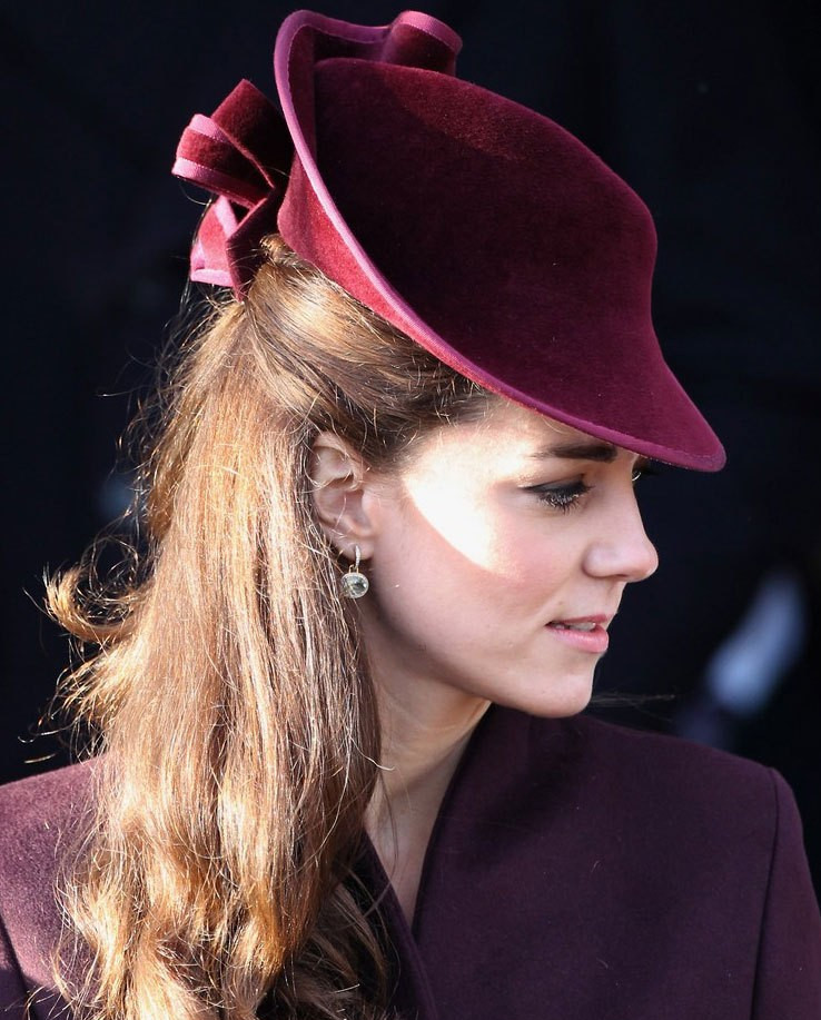 盘点凯特王妃历史发型,每款都简约精致,尽显王妃时尚优雅气质