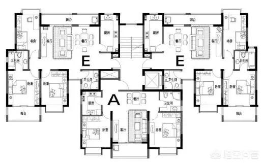 两梯三户这样的买中间户好不好?