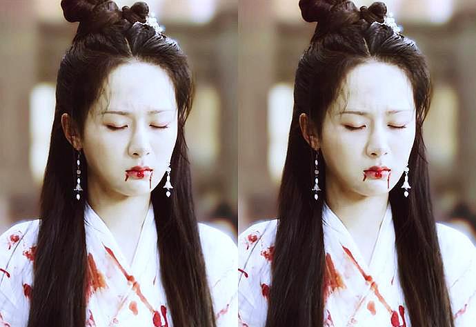 同是受伤,"病娇"杨紫吐血很凄美,张一山流血都很吓人!